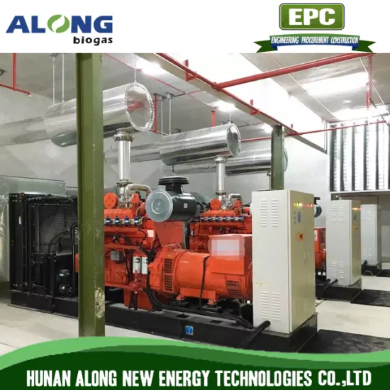 High Quality 20~1000kw Biogas/Natural Gas Generator Set/CHP System/Co-Generation/Genset Power Plant